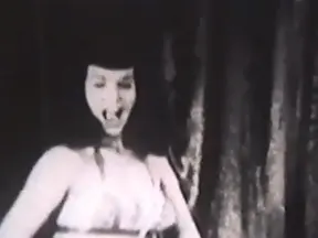 Vintage lezdom BDSM spanking and tormenting (No audio but music)
