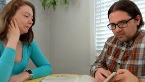 Nerd Fucks Redhead He Is Tutoring