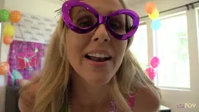 Ladies celebrate birthday with sapphic party