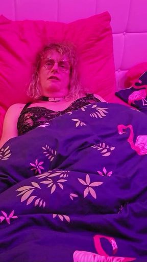 TS Lilly Sophie Waking up Horny and Need to Cum