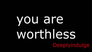 Daddy DEGRADES and uses YOU LIKE A WHORE (AUDIO ROLEPLAY) HEADPHONES. DEGRADING FETISH