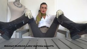 POV: Boot soles lick tasks from your boot mistress