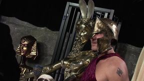 aletta ocean and amanda black in big boobs costumed foursome
