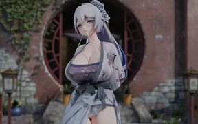 [mmd] Big Duck Duck Lupin Eyes Charming Sex Hanfu