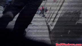 ”Dutch Hooker In Lingerie Sucks Meat & Gets Jizzed”