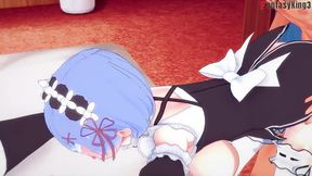 rem boobjob sucking and fucking - red 1 - big boobs maid re: zero - watch the full and pov version on sheer or ptrn: fantasyking3