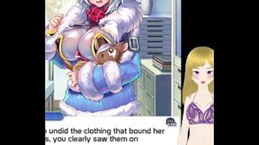 Anime girl getting her big tits fondled and lactating