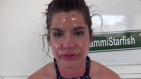 13 cum facials - 43yo wife