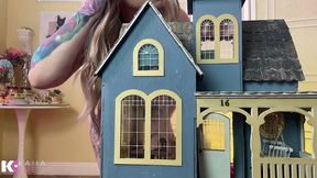 goddess in shrunkenland: unaware giantess vore destruction