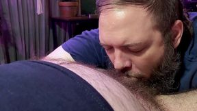 big bubba bear gets down on a fat step daddy hog for a long ass time, sucking and slurping and even some burping, taking the cock down his throat like a corn dog filled with cum - cornfedmtdads don k