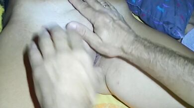 Amateur MILF fingered to screaming orgasm on camera