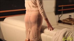 Sexy MILF Strips Slowly Then Fucks Herself - Ryan Keely