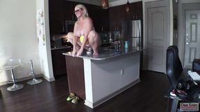 My New Custom Sex Toys in the Kitchen
