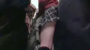 Tomoka Sakurai's Wild Public Encounter - Steamy Trio Action in Tokyo