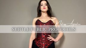 Subtle Public Protocols