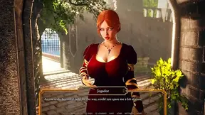 Big-Titted Office Babe Gets Naughty Xmas Surprise Under Desk