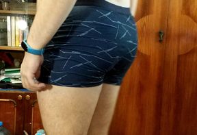 Exhausting Home Workout Naked with Kettlebell and Cardio Masturbation (4K)