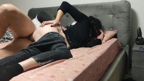 Am I a Good Slut, Stepson? You Can Fuck Whatever Hole You Want!