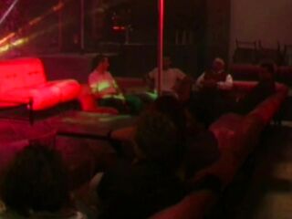 DISROBE TEASE IN THE CLUB WITH LAST ORAL-SEX