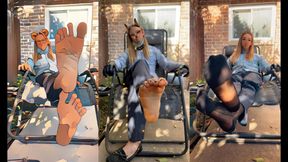 Character Foot Tease