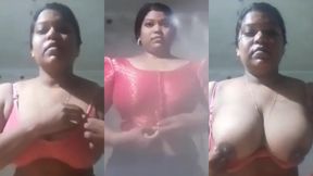 Boro dudhwali aunt taar kochi premik ke seduce korar MMS video clip