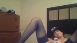 Carmen Fucks Her Self in Her Sexy Hat