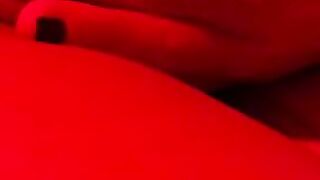 Pleasuring myself on red light
