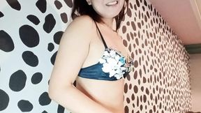 Strip Panties and Swap to a Leotard