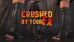 Crushed by Your Ex in Over Knee High Heels (Vertical Version) - TamyStarly - Cock Balls Crush Trample, Shoejob, Bootjob, CBT, Ballbusting, Trampling, Stomping