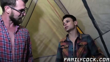 Twink Gets Barebacked Hard By Stepdad On A Camping Trip  Italian
