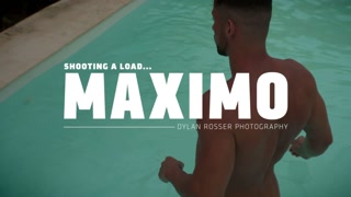 Latino stud play with his big dick