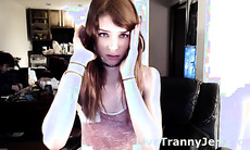 perfect ts bubbles 9 jerking her lovely cock 2051