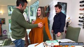 Step Mom'_s Thanksgiving Gangbang - Aderes Quin, Robby Echo, Donnie Rock, Axel Haze
