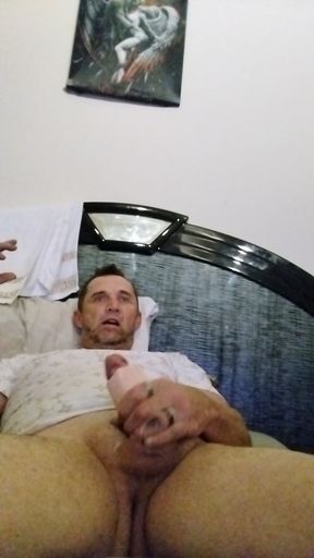 Playing with my man toy wish I had some real pussy!!!!