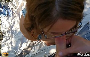 Mrs robinson, i want his cum on my big tits at the picnic