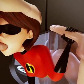 ELASTIGIRL THE INCREDIBLES ANIMATION!!