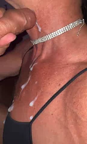 Cum on my tits 1
