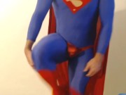 superbulge in superman kit