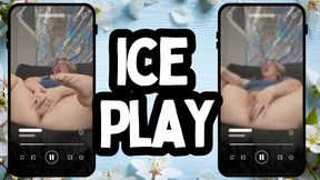 Ice Play with Peaches