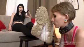 Russian Gothic Feet (lesbians)