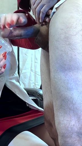 Nurse Pam Needs a Sperm Sample