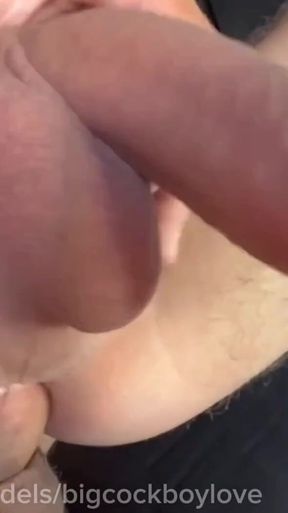 Key moment from &quot;Daddy&#039;s passerby cruise, jerking off my dick and fucking me in the ass on the highway in public. Hard ,&quot;