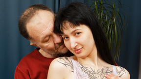 naughty teen rough ass fucked by a grandpa