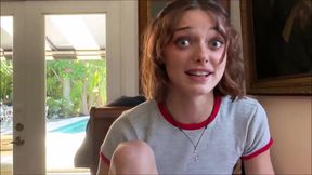 Freaky sex with tiny redhead step sis Family Therapy