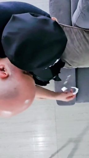 She came to arrest him and ended up with his police baton in her pussy and got fucked like a female   Clip 1