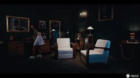 Lesbian Freeze Fetish - Brunette Latina Girl Stops Time And Pranks Coco Bae While Sucking Her Tits