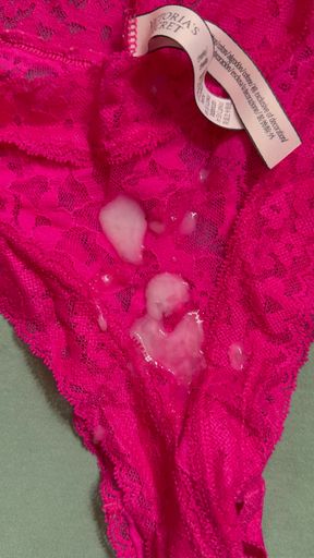 Cum in wife's panties 50
