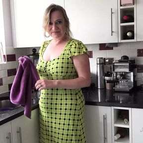 AuntJudysXXX - 46yo Big Tit MILF Housewife Nel - Kitchen POV Experience