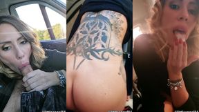 littleangel84 - ma chatte remplie a l avant du camping car