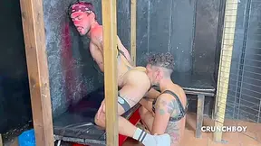 Denis Fucked Raw By Douglas Smit In Fetish Outfits - Denis Raw